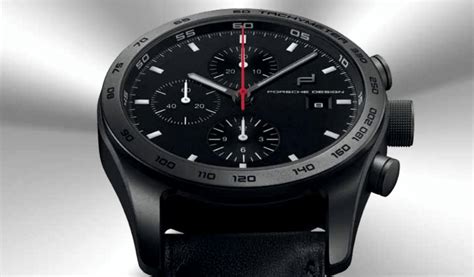 porsche titanium chronograph